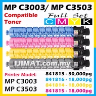 FULL SET Compatible to Ricoh Aficio MPC3003 MPC3503 MP C3003 C3503 MPC 3003 3503 Color Copier Laser 