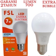 BOHLAM LED GARANSI 2 TAHUN / LAMPU LED CAHAYA PUTIH FSL 7W-18W