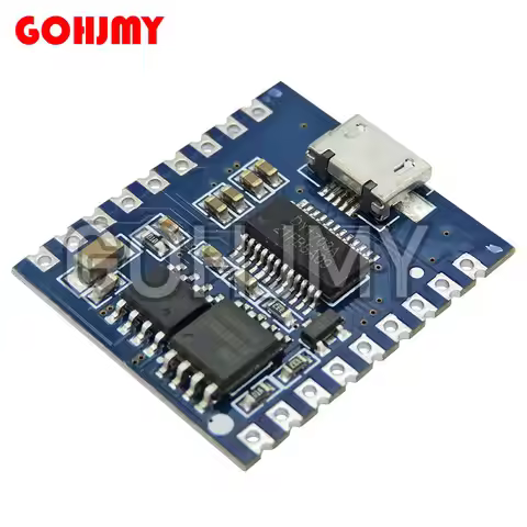 1PCS MP3 Player Module Voice Module 4MB Voice Playback IO Trigger Serial Port Control USB Download F