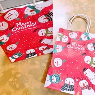 包裝袋加購附贈手寫信 聖誕雪人