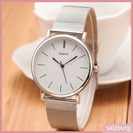 (salzburg) Women's Fashion Luxury Stainless Steel Band Analog Quartz Geneva Wrist Watch