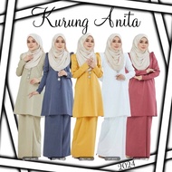 OFFER 2024 🔥 Kurung Anita Mom Kids New Design Dress Raya Viral Ootd Melayu Moden Baju Hasnuri Premium Bra Slim Rudung Ok