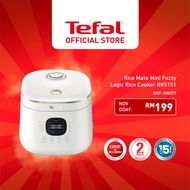 Tefal Rice Mate Mini Fuzzy Logic Rice Cooker 0.7L (RK5151) (rice cooker/ periuk nasi)