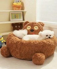 正版預訂｜迷你兵團寵物窩 迷你兵團狗窩 tim熊寵物窩 狗竇 狗床 minions tim bear dog pet bed kennel 60×60×20 cm