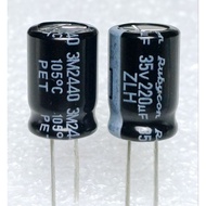 Rubycon ZLH 220uf 35v capacitor
