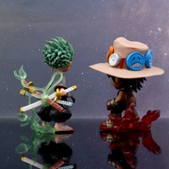 ✨[Ready Stock ejen ali iris] desktop Straw figure zoro one piece High-Quality one piece one piece fi