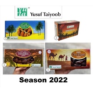Yusuf Taiyoob Dates - Kurma Madu Yuta/Safia Bertangkai/Safina/Wasem/Arafa/Nasiaran500g