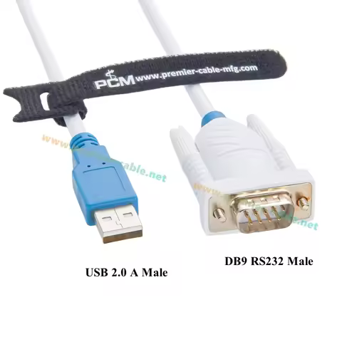 Industrial Grade FTDI UT232R-200 USB to RS232 Converter Cable With FT232R Chip USB 2.0 to DB9 Serial