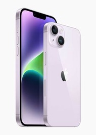 全新iPhone 14 256gb 紫色 行貨 開封有單