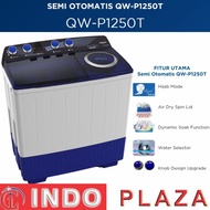 MESIN CUCI 2 TABUNG AQUA 12 KG / 12KG QW-P1250T