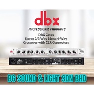 DBX234XS Stereo 2/3 Way, Mono 4-Way Crossover with XLR Connectors