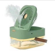 Kipas Angin AC Mini Portable JX-001 With Remote Control Fan Air Cooler Humidifier