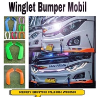 Winglet Bumper Depan Mobil / Bus / Truk Universal