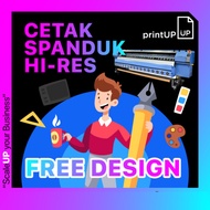 PRINTING CUSTOM BANNER - FREE DESIGN / FREE DESIGN / FLEXY BANNER - PRINTED HIERS - WARUNG BANNER / 