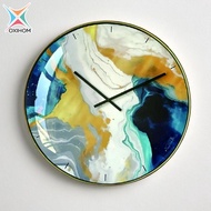 OXIHOM JAM DINDING BULAT 60CM JAM DINDING SILENT AESTHETIC MEWAH ESTETIK JAM DINDING BESAR JUMBO - L