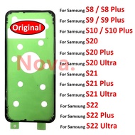 Original Back Battery Sticker Adhesive for Samsung Galaxy S8 S9 S10 S20 S21 S22 Plus Ultra Fe Waterp