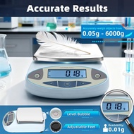 Lab Scale 6000gx0.01g,Analytical Balance 0.01g High Precision Electronic Digital Balance Scale, Scie