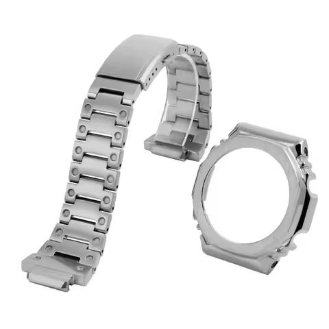 For Casio G-SHOCK GA-2100 Stainless Steel Strap metal Case Bezel GA2100 GA2110 GA-B2100 Refitted men