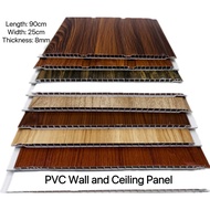 ♞PVC Wall and Ceiling Panel Background Wall Decor Waterproof Home Decoration