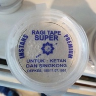 Ragi Tape Super Premium / Ragi Tape Ketan Hitam Manis 1pcs Murah Asli