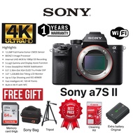 SONY A7S II A7S MARK II A7S M2 FULL FRAME 4K UHD WIFI NFC SONY 5-AXIS STEADY SHOT IMAGES STABILIZER 