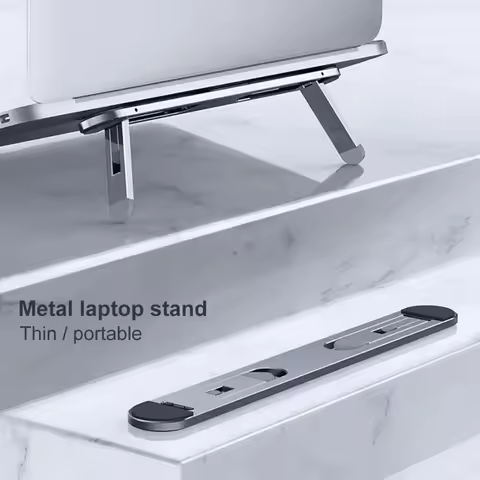 1PC Foldable Laptop Stand Portable Support Notebook Stand Computer Laptop Holder Cooling Bracket Ris