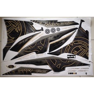 Body Sticker (13) Yamaha LC135 New 135LC LC 135 V2 V3 V4 V5 V6 V7 Stiker Cover Set Stripe 13 Stripes