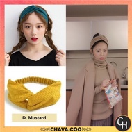 CHAVA | BD222 Bandana Korean Style Hair Bendo Headband Fashion Hair Imported Wholesale