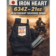 IRON HEART  634Z 21oz Regular Denim Straight