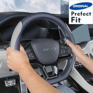 【Perfect Fit】BYD Sealion 6 accessories car steering wheel leather cover steering wheel suede cover c