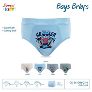 Sorex Kids CD Anak Laki Boys Briefs Celana Dalam Super Soft GM 605