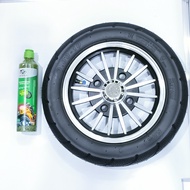 E-bike rear differential type rim with 3.00-10 tubeless tire and free 500ml tire sealant, good for 2