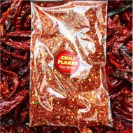 Halal homemade chilli flakes (cili halus) by Zara Kitchen 50G-500G(pedas)