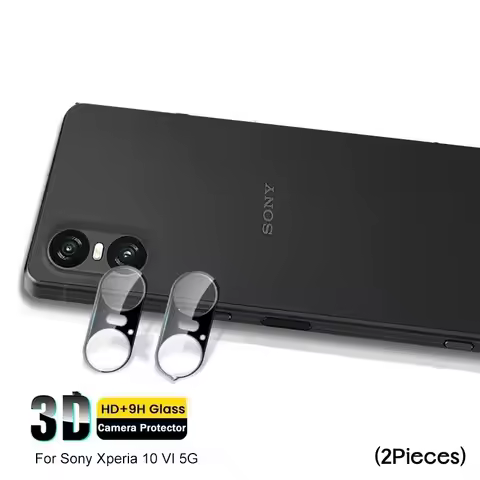 Original High quality For Sony Xperia 10 VI Tempered Glass Full Cover Camera Lens For Sony Xperia 10