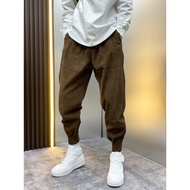 Corduroy Pants Men Autumn New Products Loose Casual Pants Men Overalls Harem Pants Leggings Pants Me