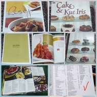Second Hand/Preloved Good Book Indonesian Recipe Book 50/ Dishes Cake & Slicing Cake Book