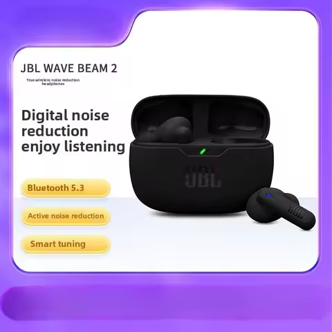 JBL Wave Beam 2 Wireless Earbuds Bluetooth 53 Deep Bass IPX5 Waterproof 24H Battery Touch Control ca