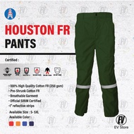 Houston Pants 1" Reflector - Fire Resistance (FR) With Silver Reflector ISO11612
