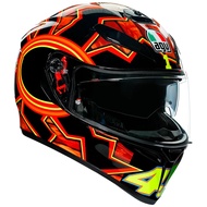 AGV K3-SV ROSSI MUGELLO 2004 Helmet (DOUBLE VISOR) - AGV K3SV K-3 SV AGV K3 Full Face Helmet