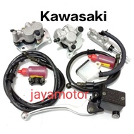 KAWASAKI Front rear caliper package klx 150 LS FD, dtrackerkawasaki