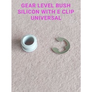 SILICON GEAR LEVEL BUSH WITH E-CLIP UNIVERSAL PROTON, TOYOTA, NISSAN, PERODUA