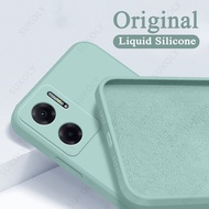 For Xiaomi Redmi 10 5G Note 11E Case Original Square Liquid Silicone Phone Case For Redmi 10 5G