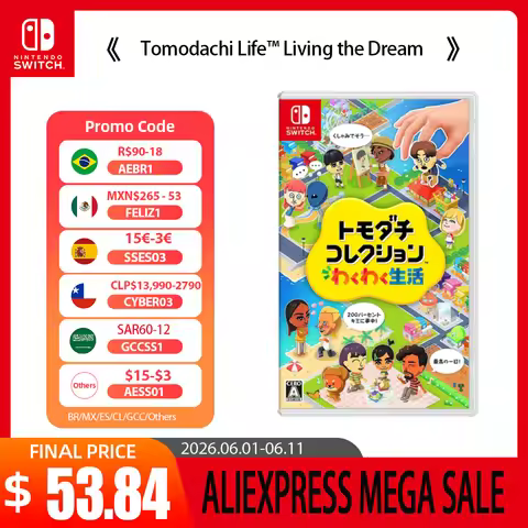 Tomodachi Life™ Living the Dream -Nintendo Switch Game Deals - Solid Game Cassette Support For Multi