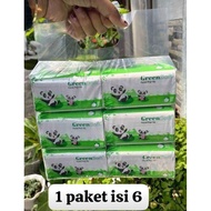 Green Soft Tissue (Tissue Pack of 6)
