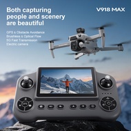 [Large Screen Remote Control+GPS Return+Free Video Card] V918MAX Drone Aerial Camera 8K Aerial Camer