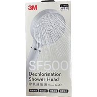 3M SF500 Dechlorination Shower Head/Replacement Filter Set Extra Large Area/Pressurized Water Outlet