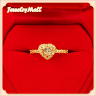 แหวนทอง 0.6 กรัม ทอง 99.99%  มีใบรับป แหวนรูปหัวใจเพชรซื้อครบชุดคุ้มกว่า ของขวัญวันวาเลนไทน์ให้แฟน