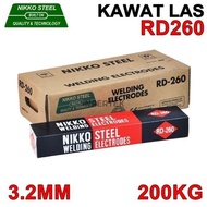 Kawat Las RD260 3.2mm NIKKO STEEL Elektroda RD-260 3.2 mm Welding