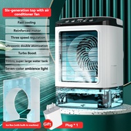 Portable Air Conditioner 3-Speed Small AC Unit Mini Air Cooler 900ML Water Tank Electric Fan With Hu