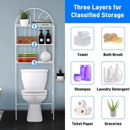 3 Tier Layer Kitchen Laundry Living Storage Shelf Over Toilet Organizer Rack Toilet Bathroom Washing